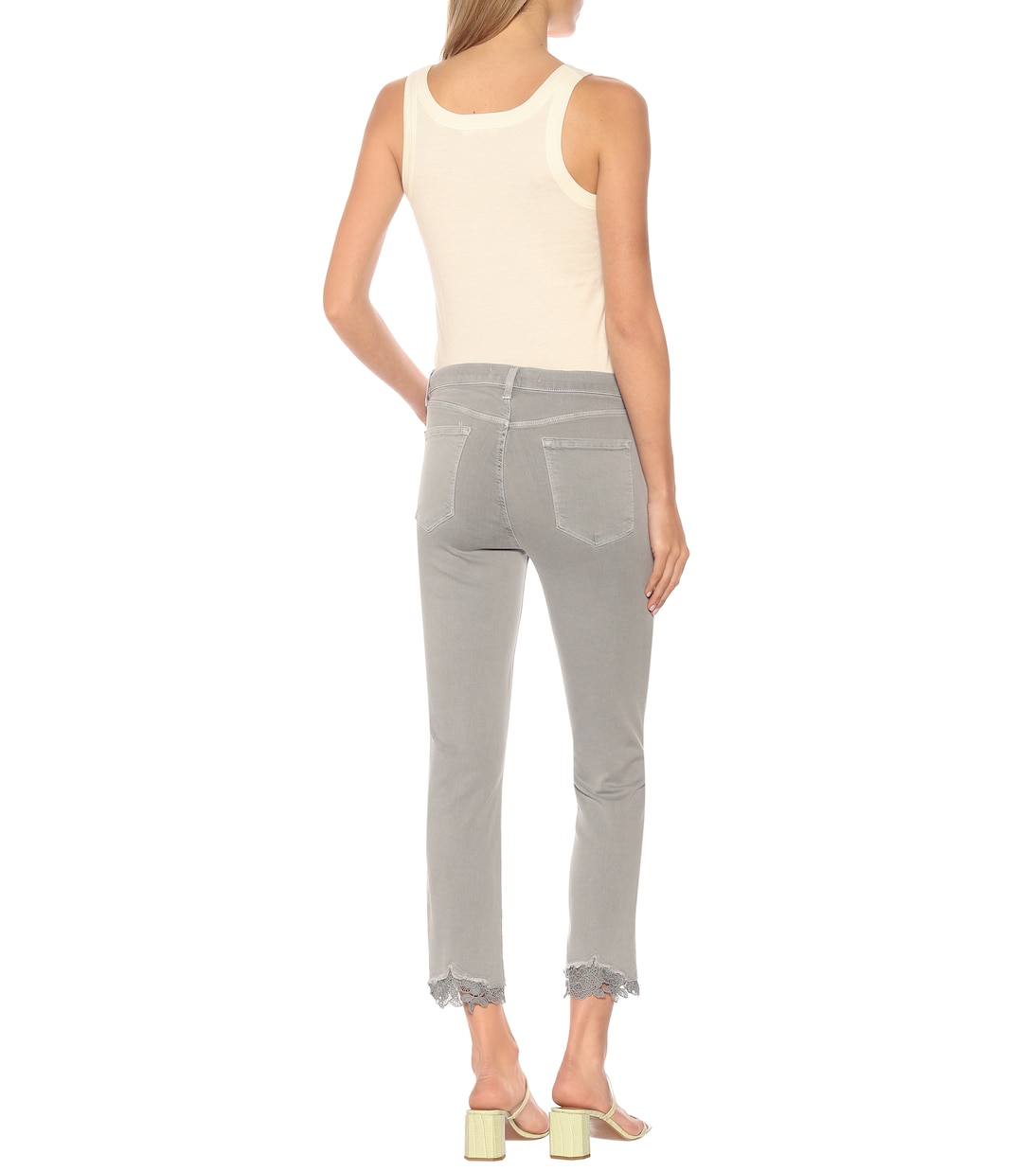 Ruby cropped high-rise skinny jeans | J Brand