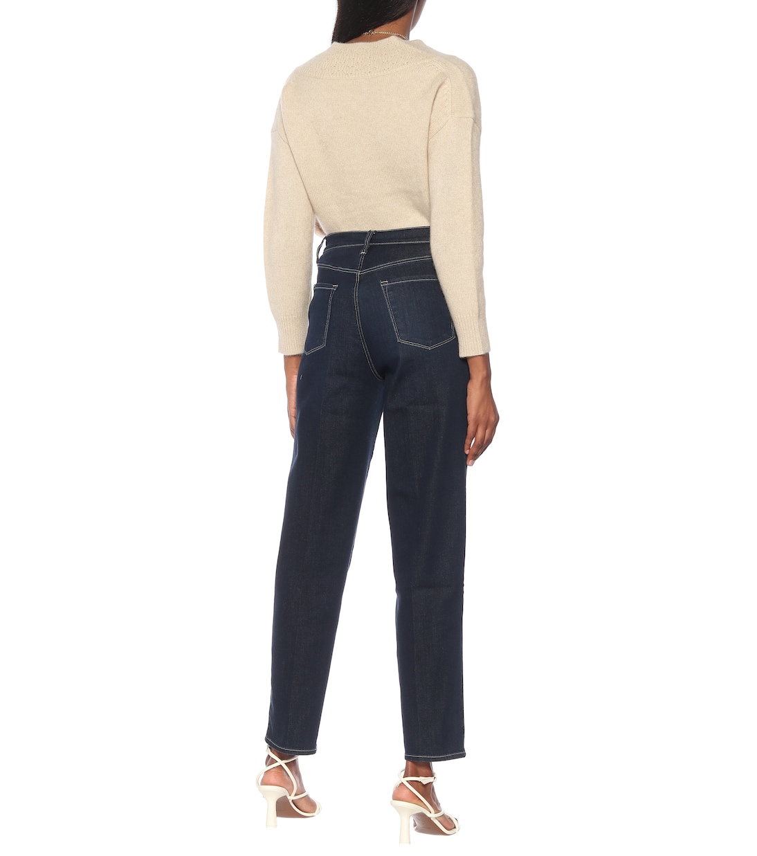 Mia high-rise tapered jeans | J Brand