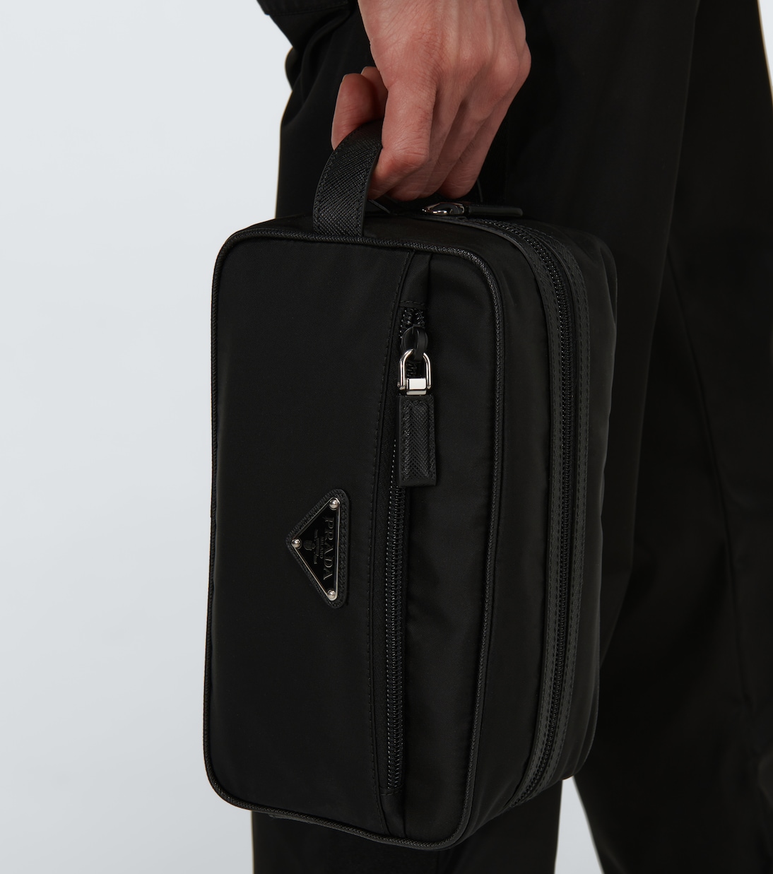 Kosmetiketui mit Saffiano-Leder | Prada