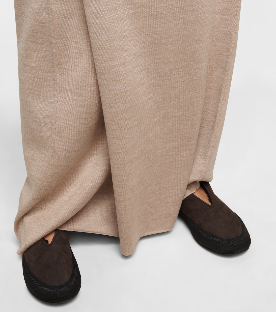 Fairy shearling-lined flats | The Row
