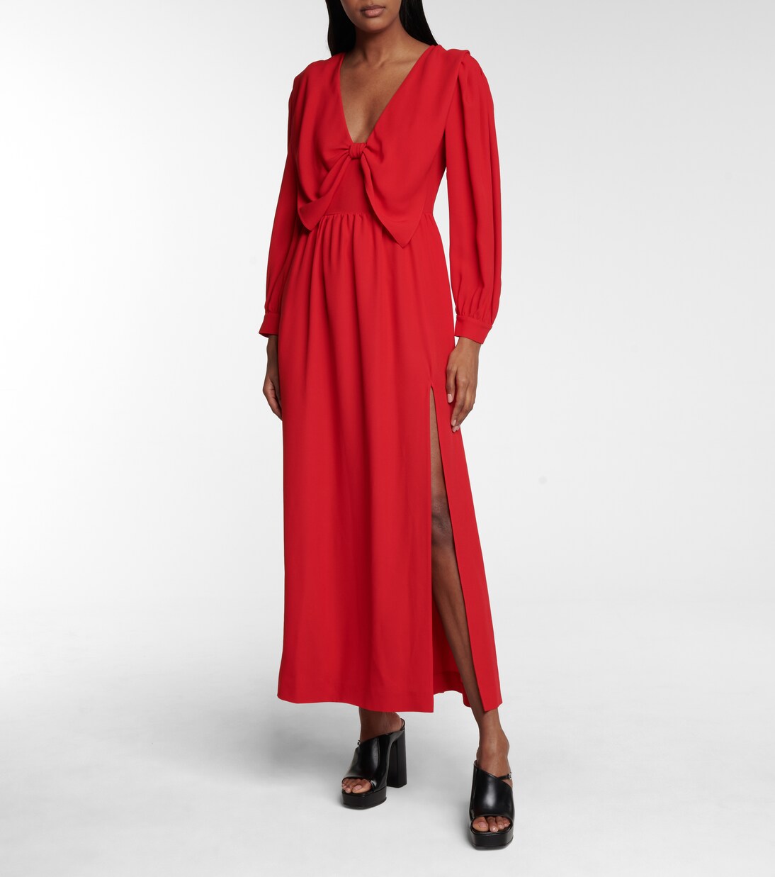 Robe aus Satin | Miu Miu