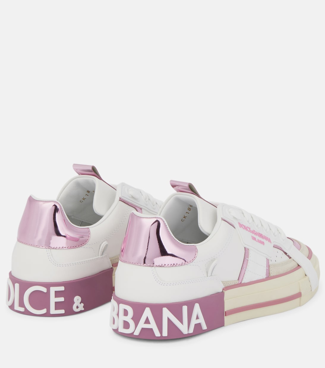 Sneakers Custom 2.0 aus Leder | Dolce&Gabbana