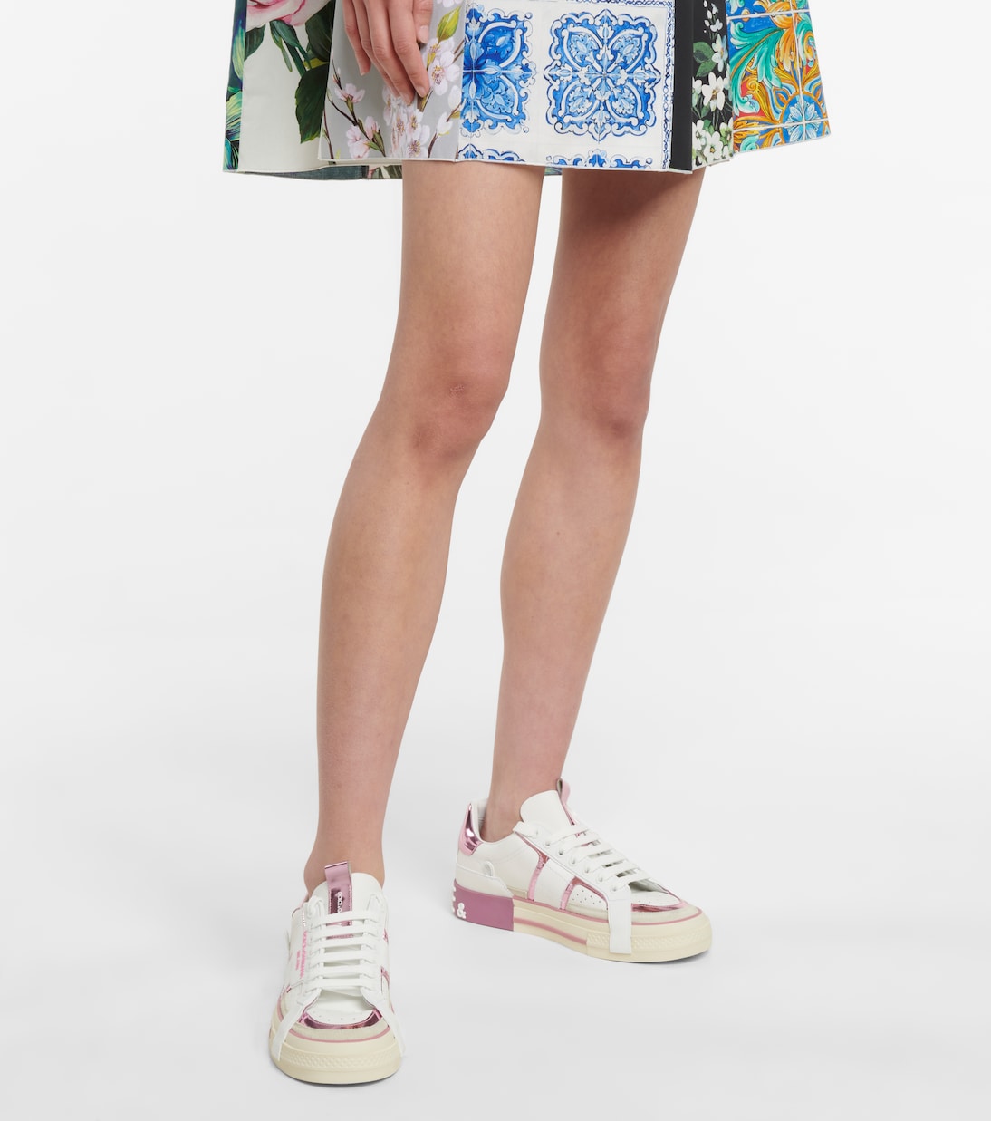 Sneakers Custom 2.0 aus Leder | Dolce&Gabbana