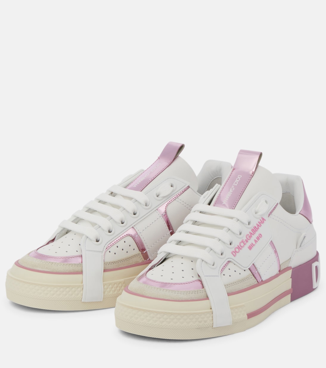 Sneakers Custom 2.0 aus Leder | Dolce&Gabbana
