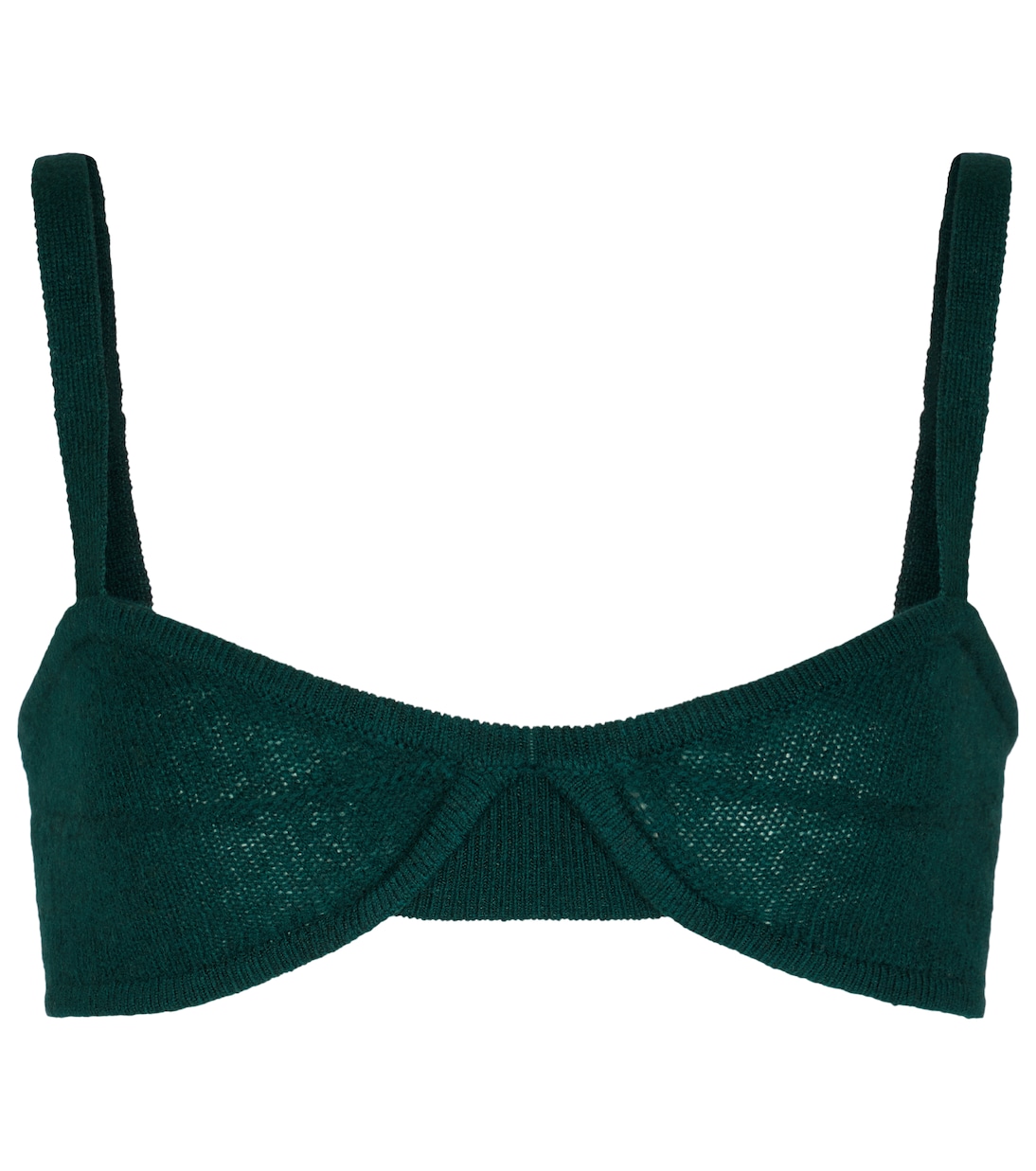 Bralette Eda de cachemir | Khaite
