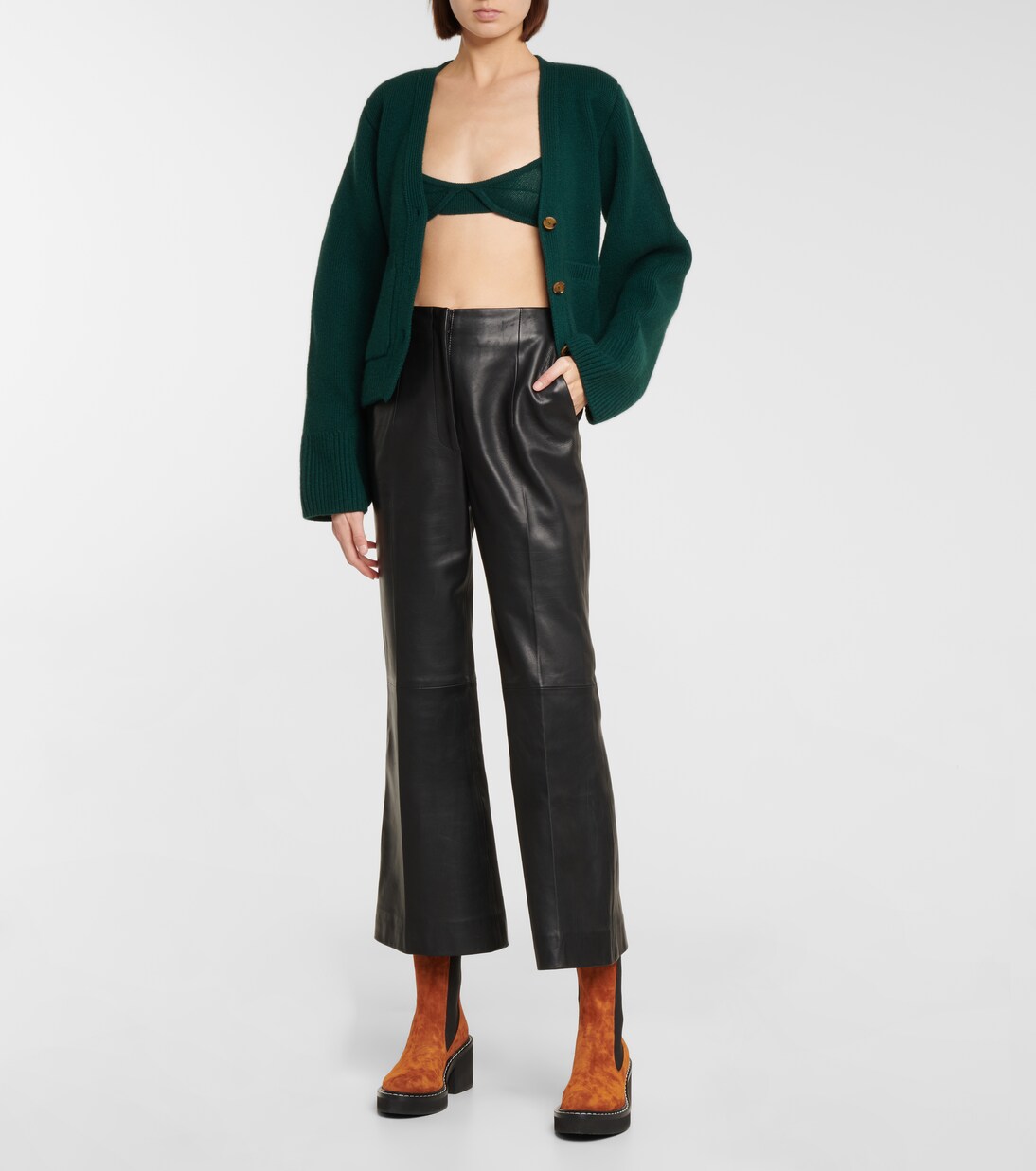 Bralette Eda de cachemir | Khaite