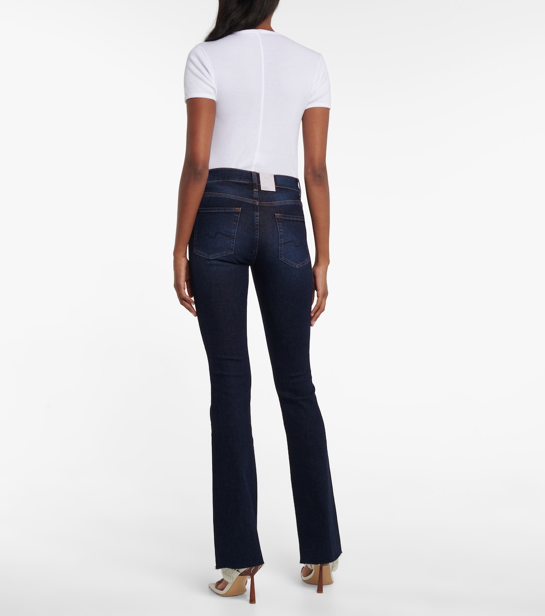 Jeans flared Bootcut de tiro medio | 7 For All Mankind