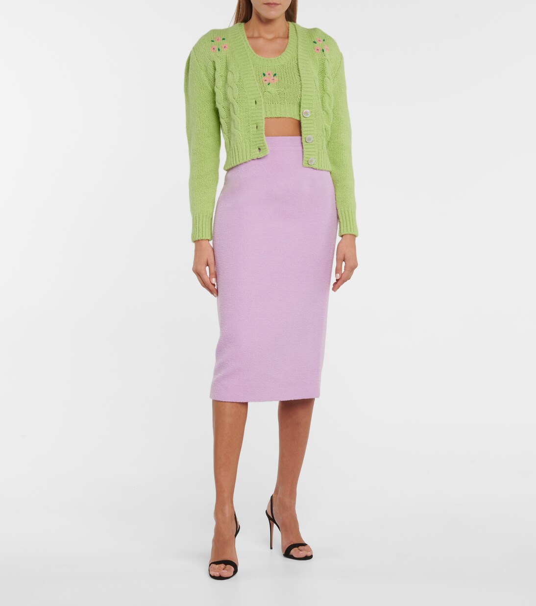 Jersey en mezcla de lana y alpaca | Alessandra Rich