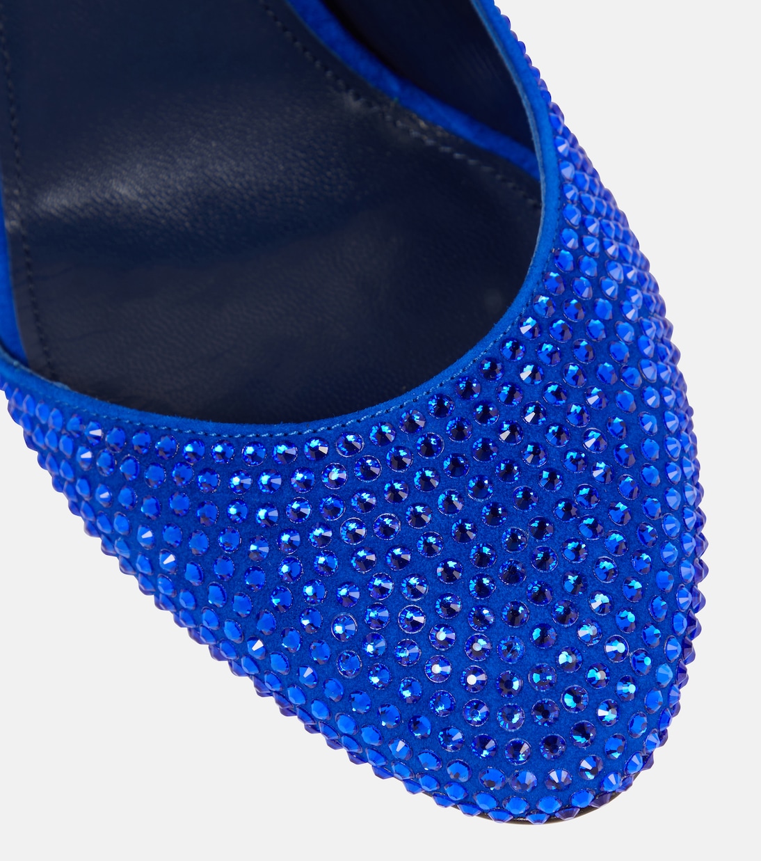 Carrie lace-up embellished suede pumps | The Attico