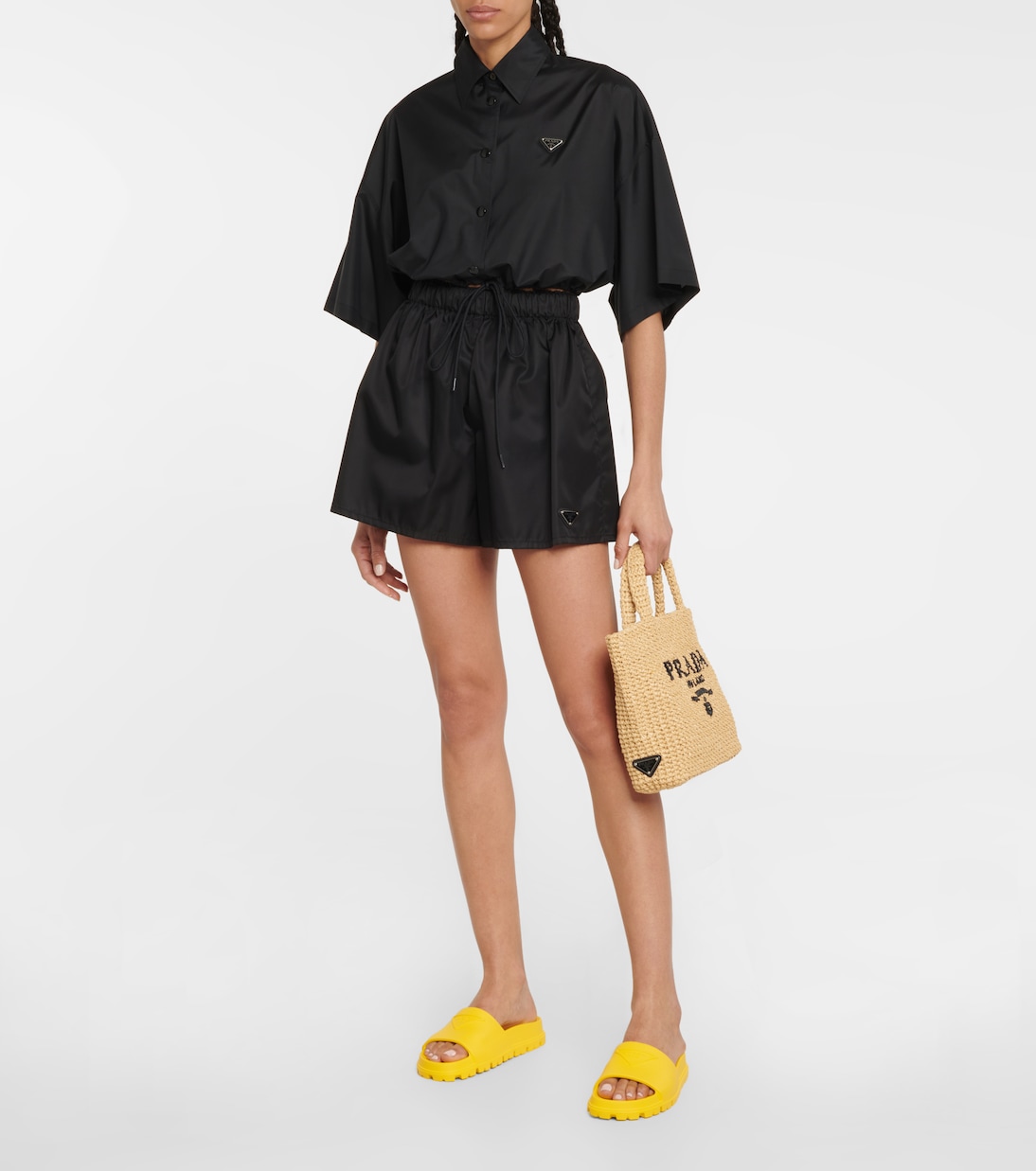 Sandali Sliders in gomma | Prada