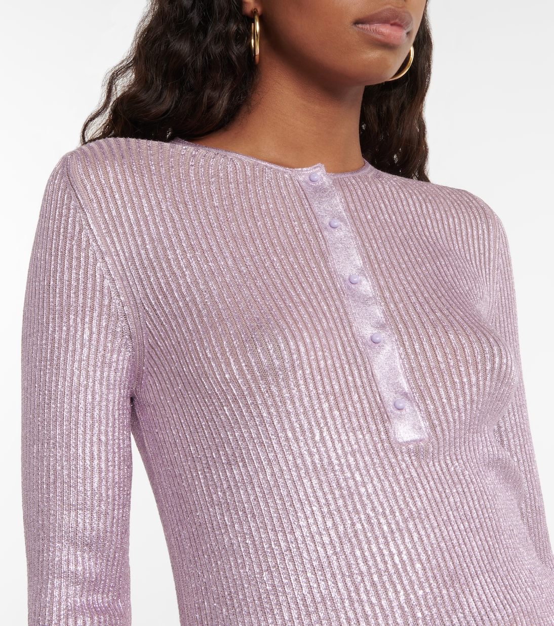 Top de cachemir y seda acanalado | Tom Ford