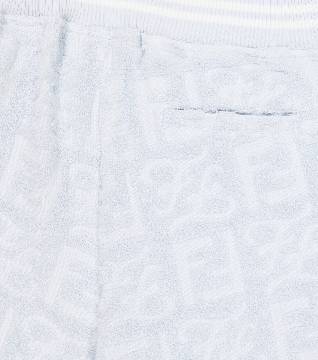Shorts FF en felpa mezcla de algodón | Fendi Kids