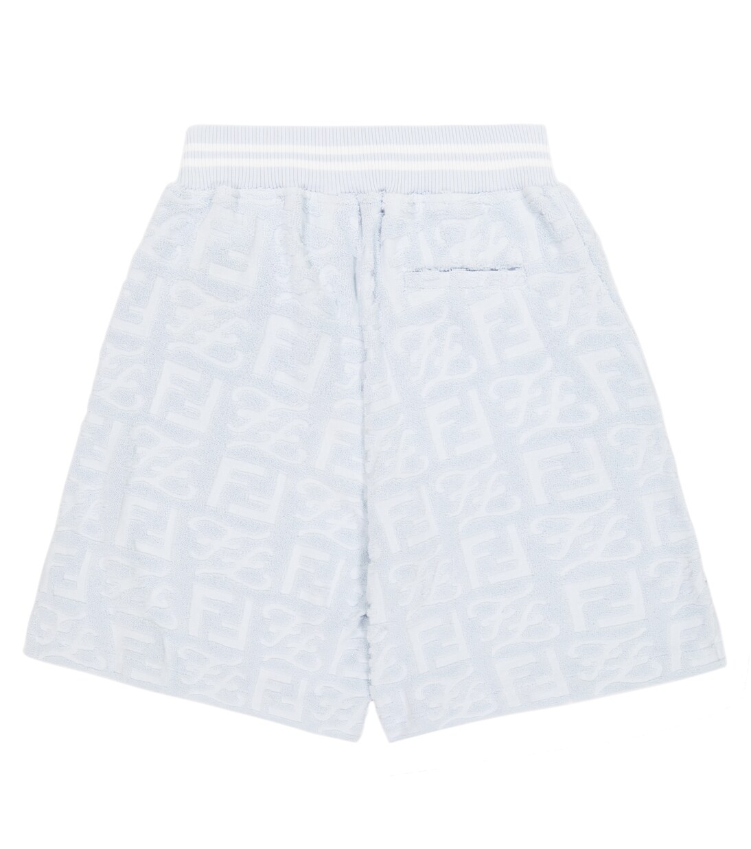 Shorts FF en felpa mezcla de algodón | Fendi Kids