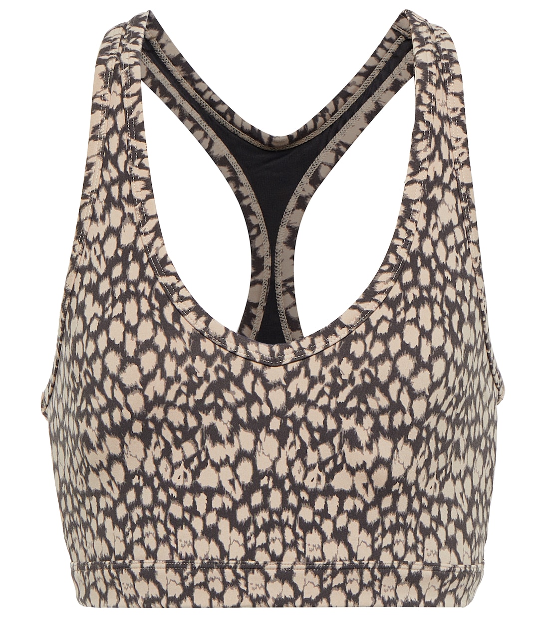 Park printed racerback sports bra | Varley