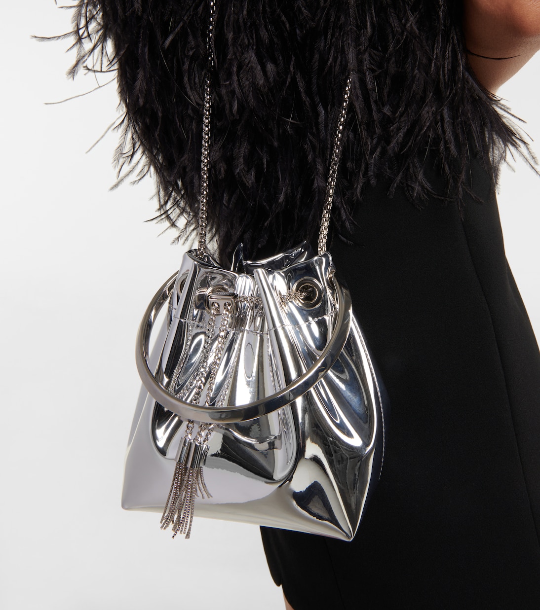 Secchiello Bon Bon in similpelle | Jimmy Choo