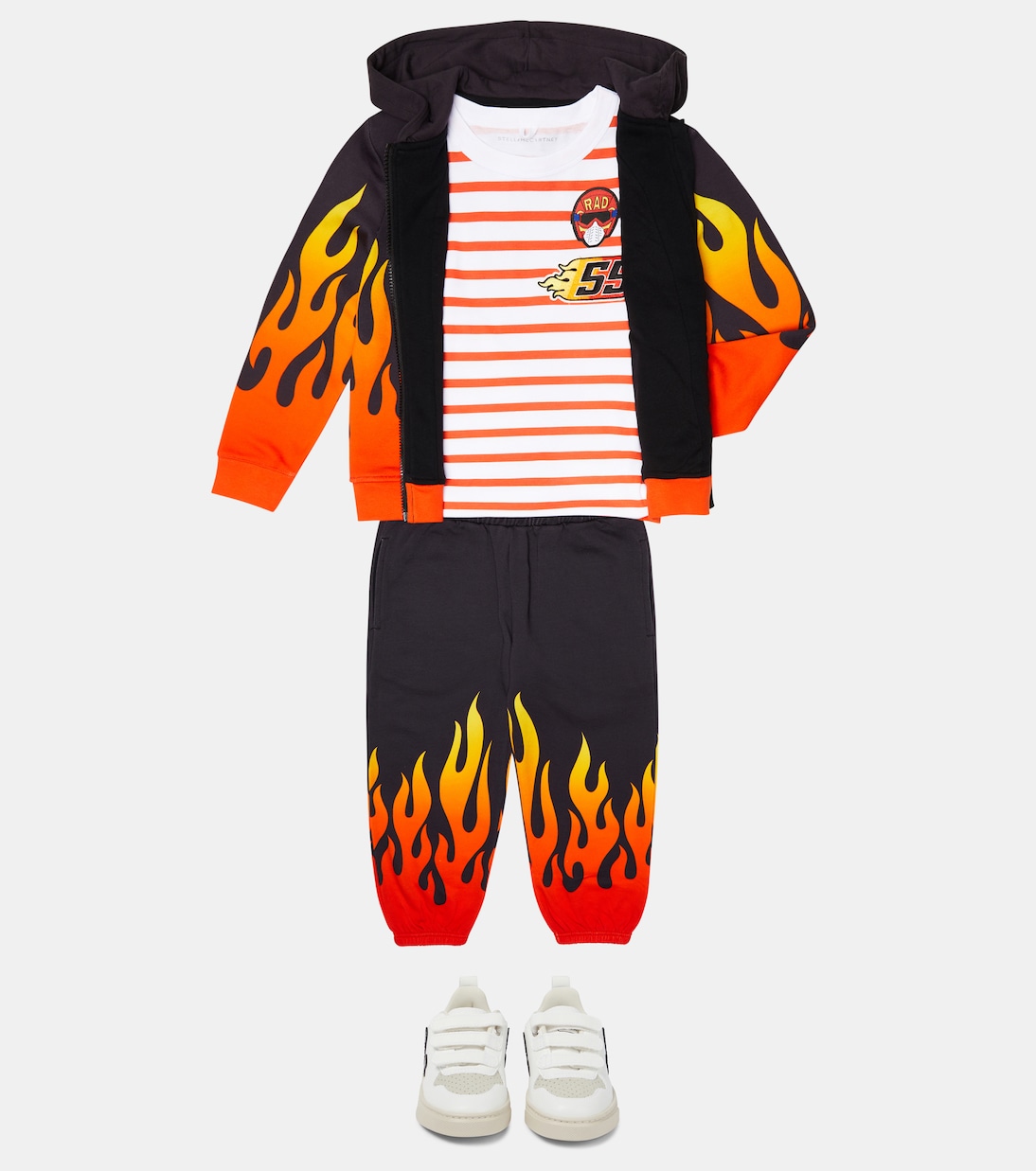 Top aus Baumwoll-Jersey | Stella McCartney Kids