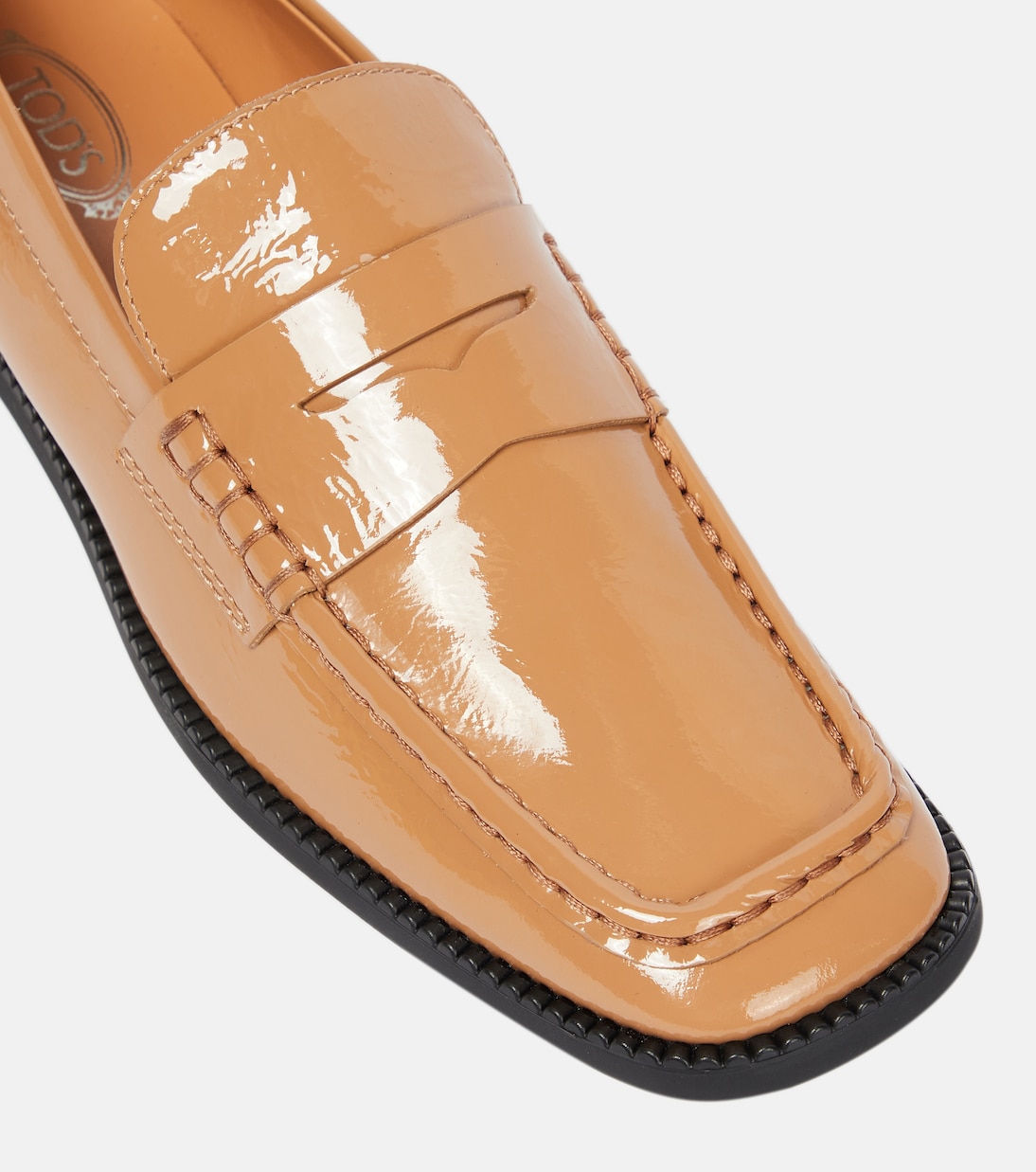 Mocassins en cuir verni | Tod's