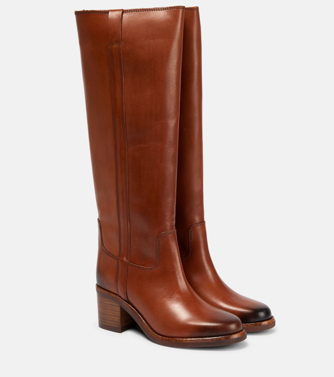 Botas altas Seenia de piel | Isabel Marant