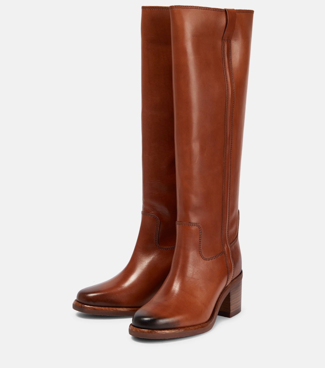 Botas altas Seenia de piel | Isabel Marant