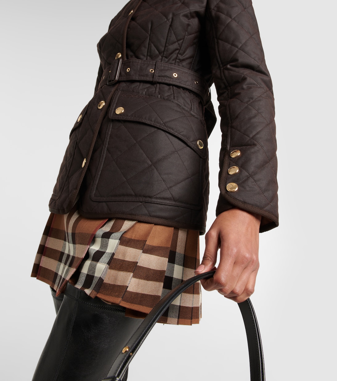 Wattierte Steppjacke aus Baumwolle | Burberry