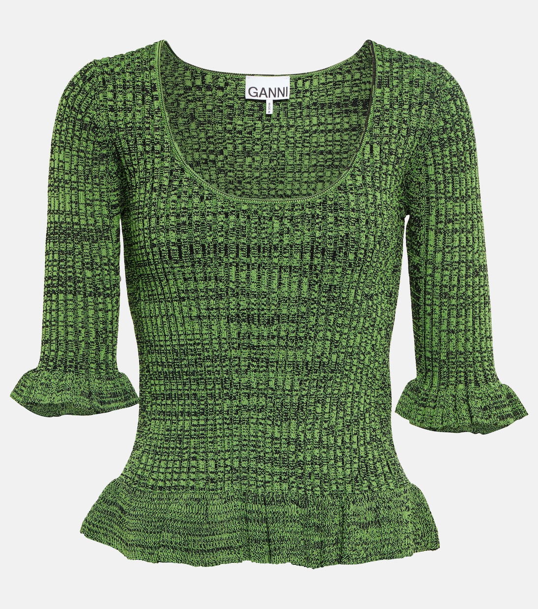 Pullover aus Rippstrick | Ganni