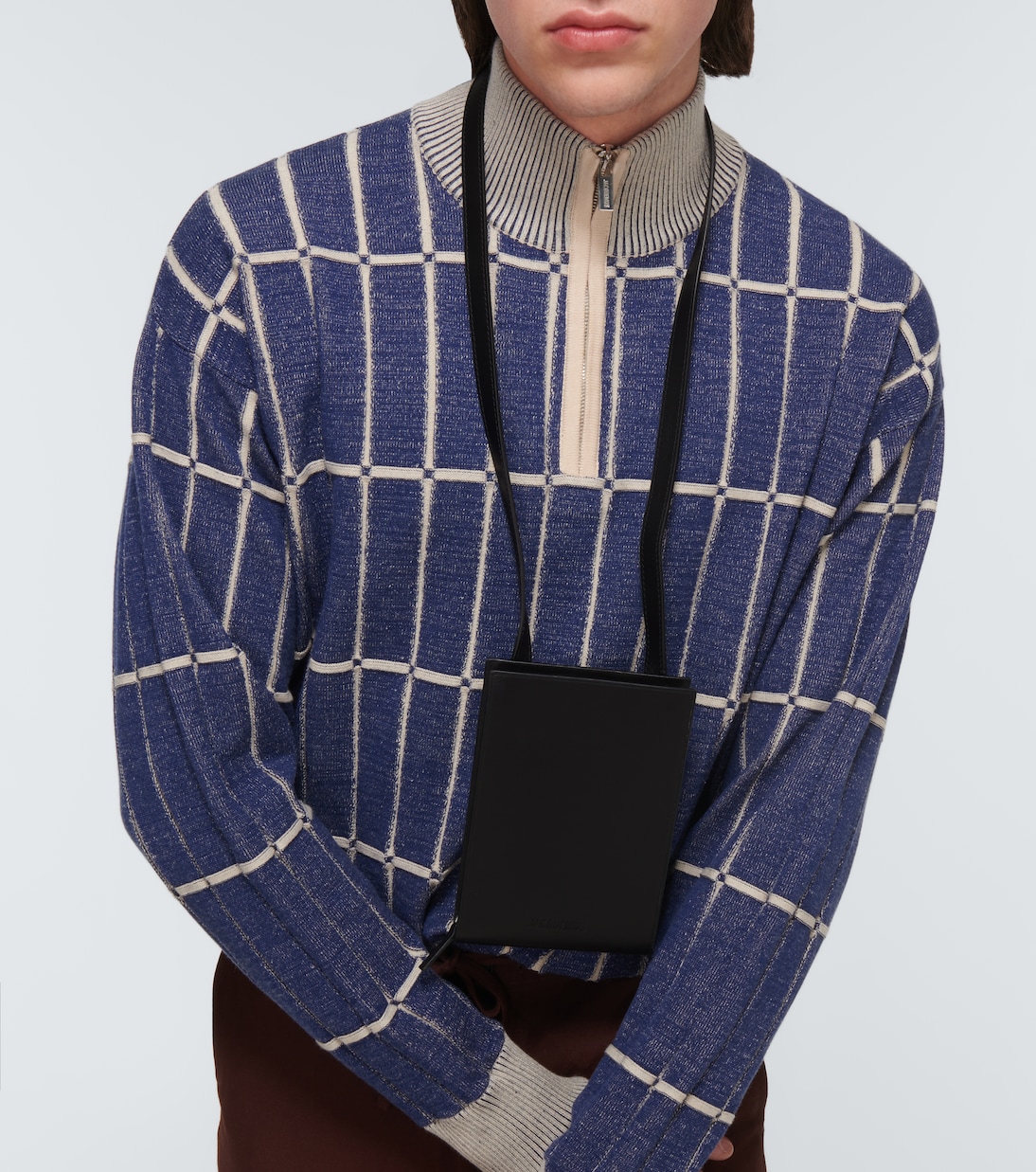 Portefeuille à bandoulière Le Gadju en cuir | Jacquemus