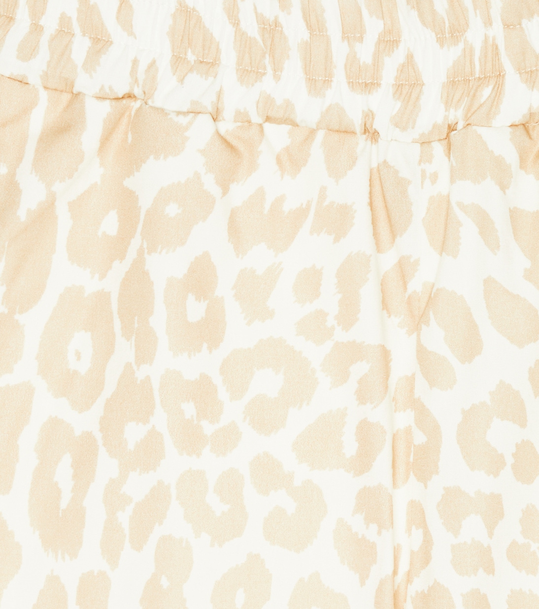 Leopard-print cotton shorts | Balmain Kids