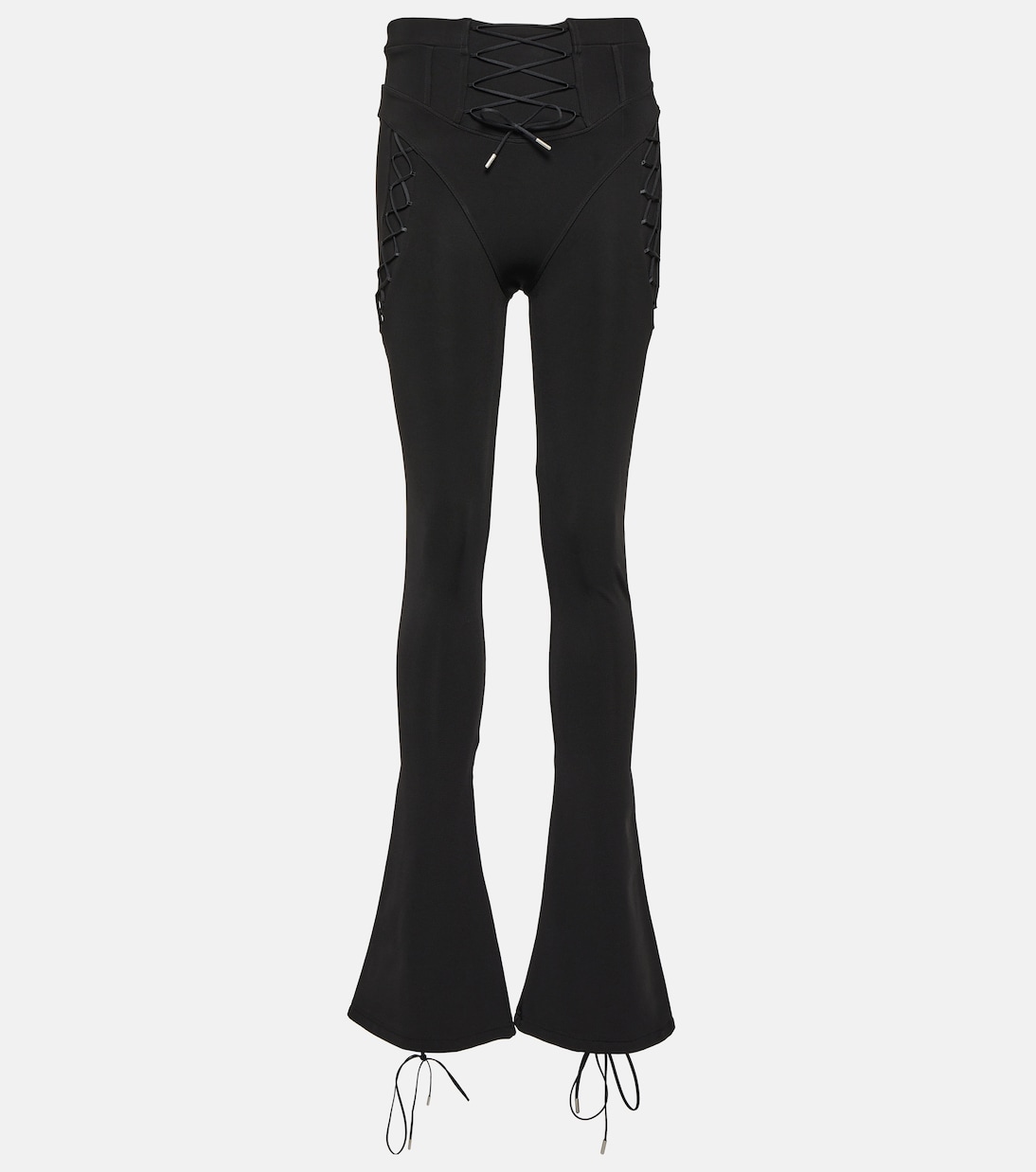 Pantaloni flared con cut-out | Off-White