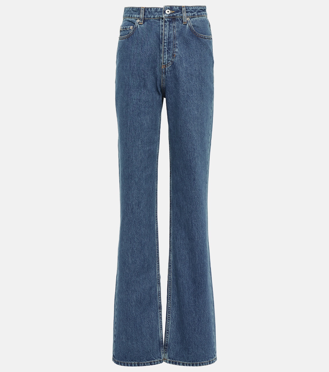 High-rise straight-leg jeans | Burberry