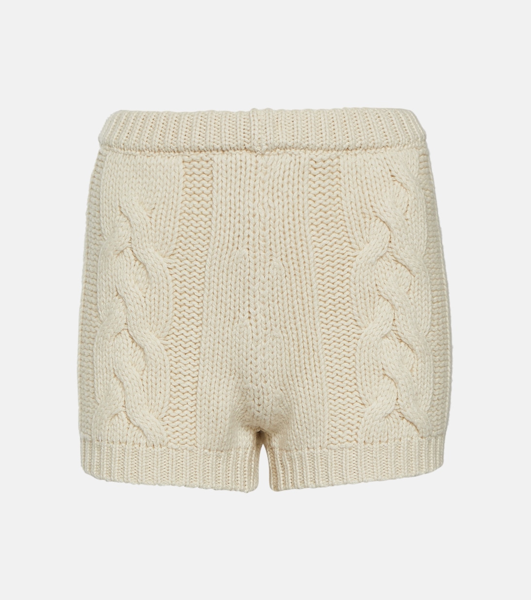 Shorts in cashmere a trecce | Magda Butrym