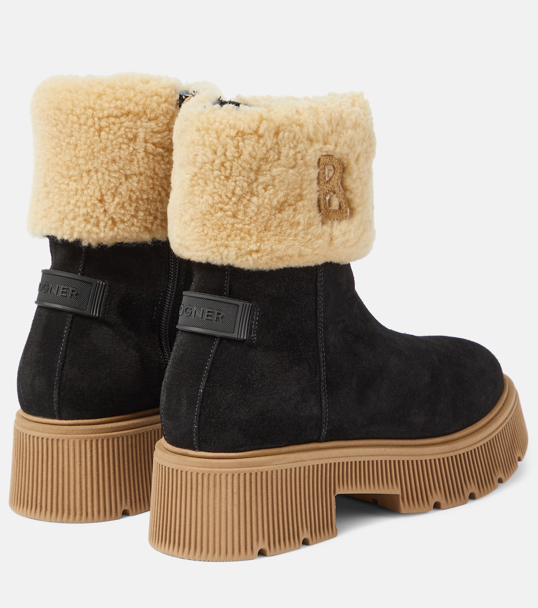 Turin 2B shearling-lined suede ankle boots | Bogner