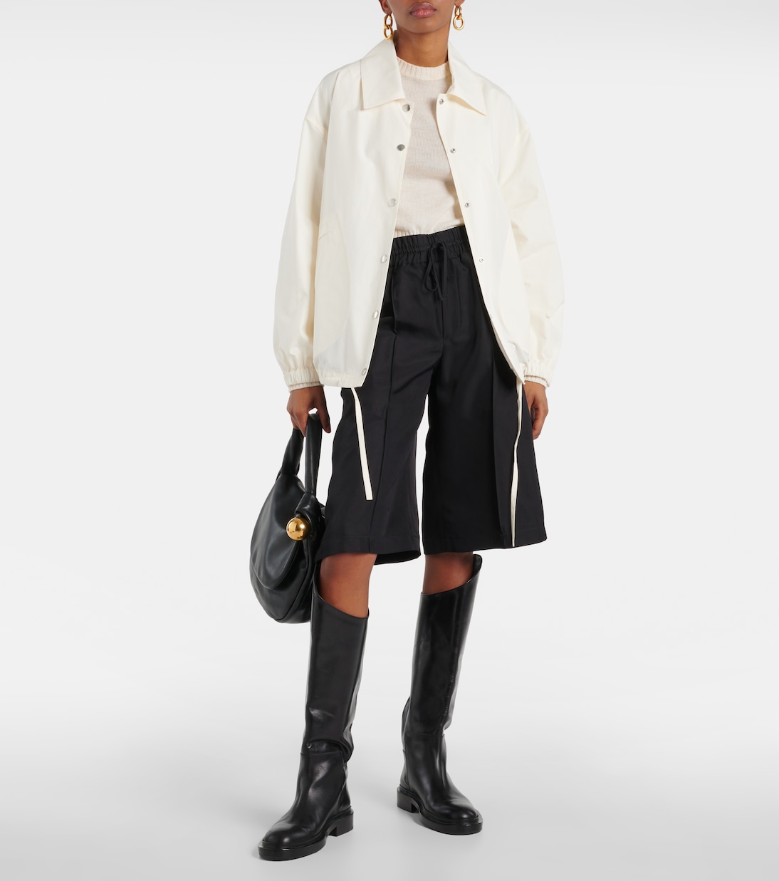 High-rise culottes | Jil Sander