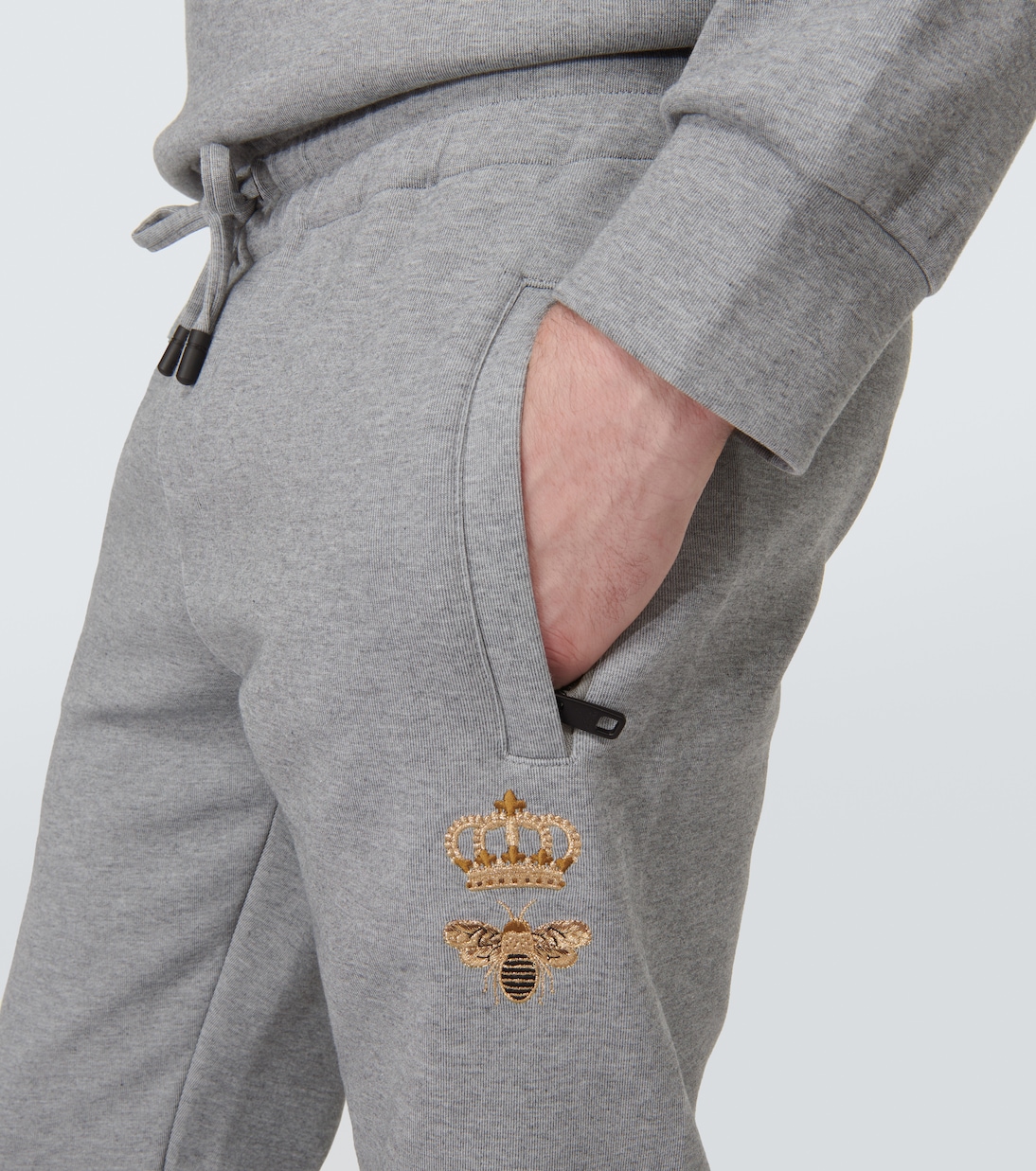 Pantalones deportivos de mezcla de algodón | Dolce&Gabbana