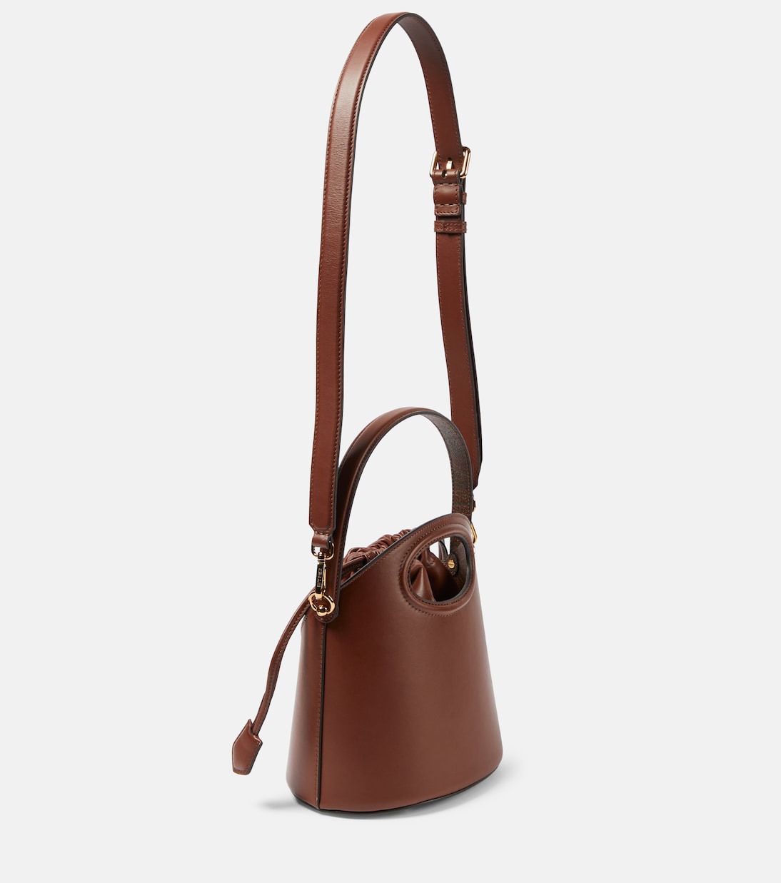 Secchiello Saturno Medium in pelle | Etro