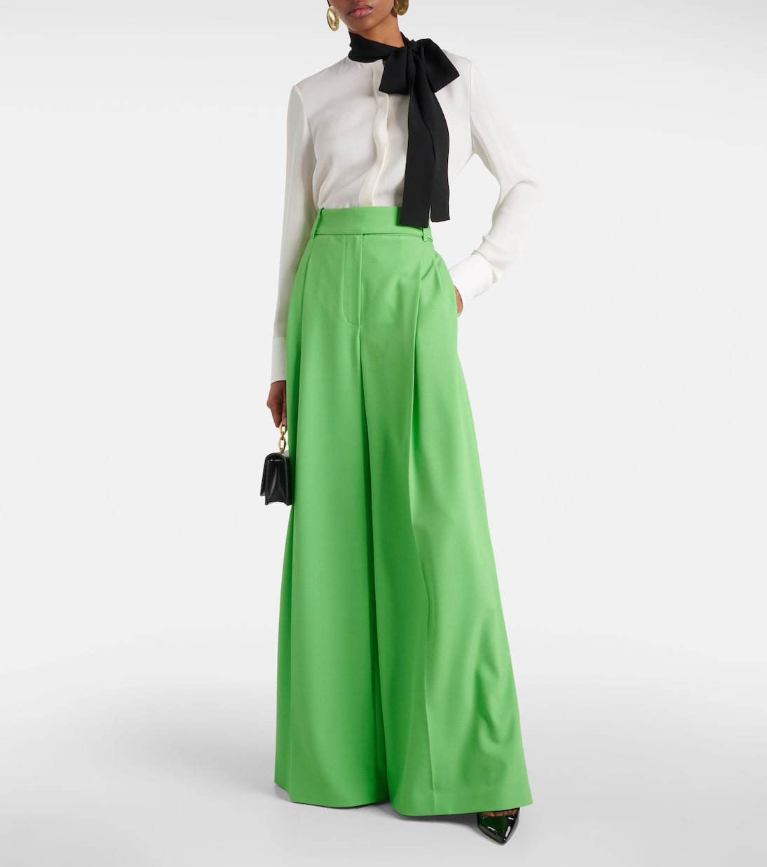 Weite High-Rise-Hose | Alexandre Vauthier