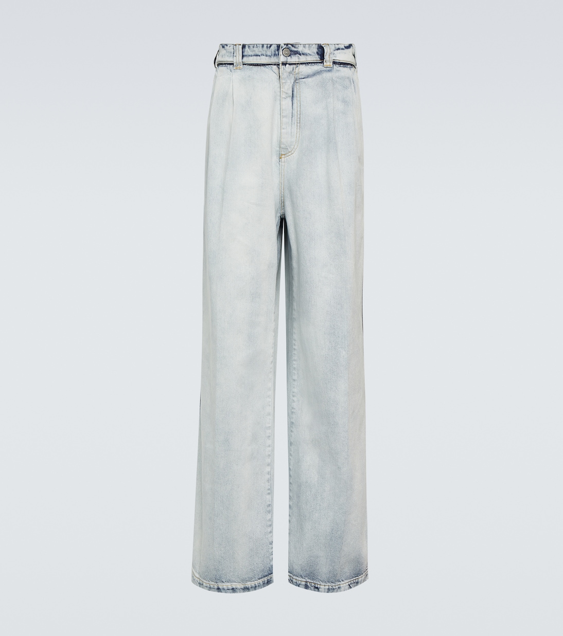 Jeans a gamba larga e vita alta | Maison Margiela