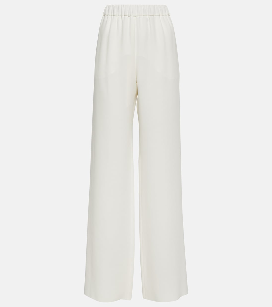 Pantaloni a gamba larga in seta | Valentino