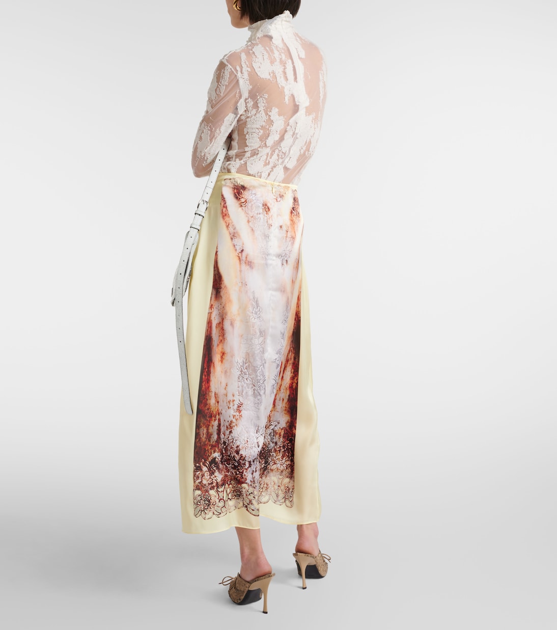 Printed maxi skirt | Y/Project