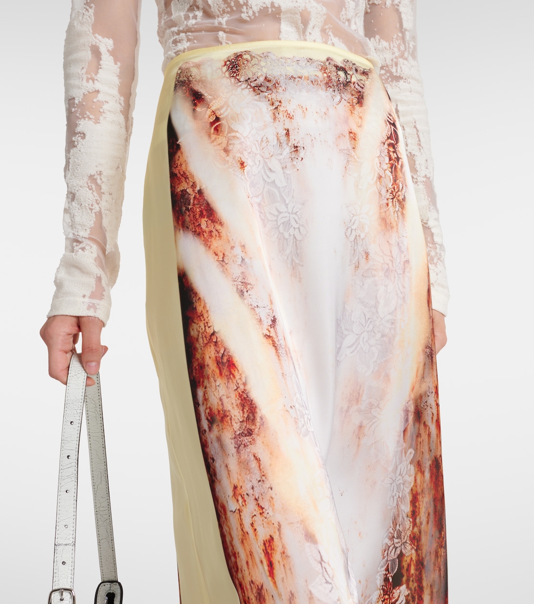 Printed maxi skirt | Y/Project