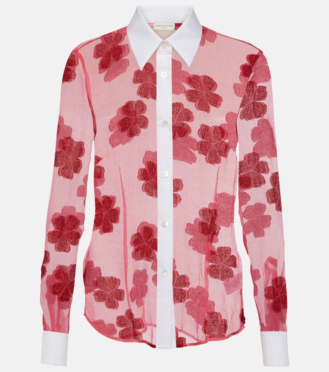 Camicia in jacquard di cotone | Dries Van Noten