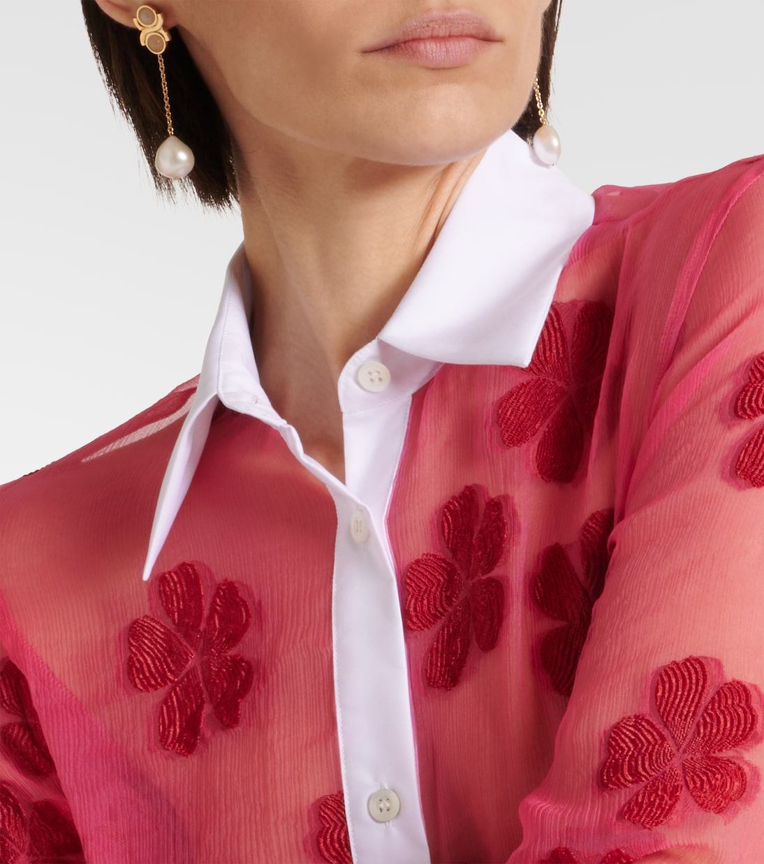 Camicia in jacquard di cotone | Dries Van Noten