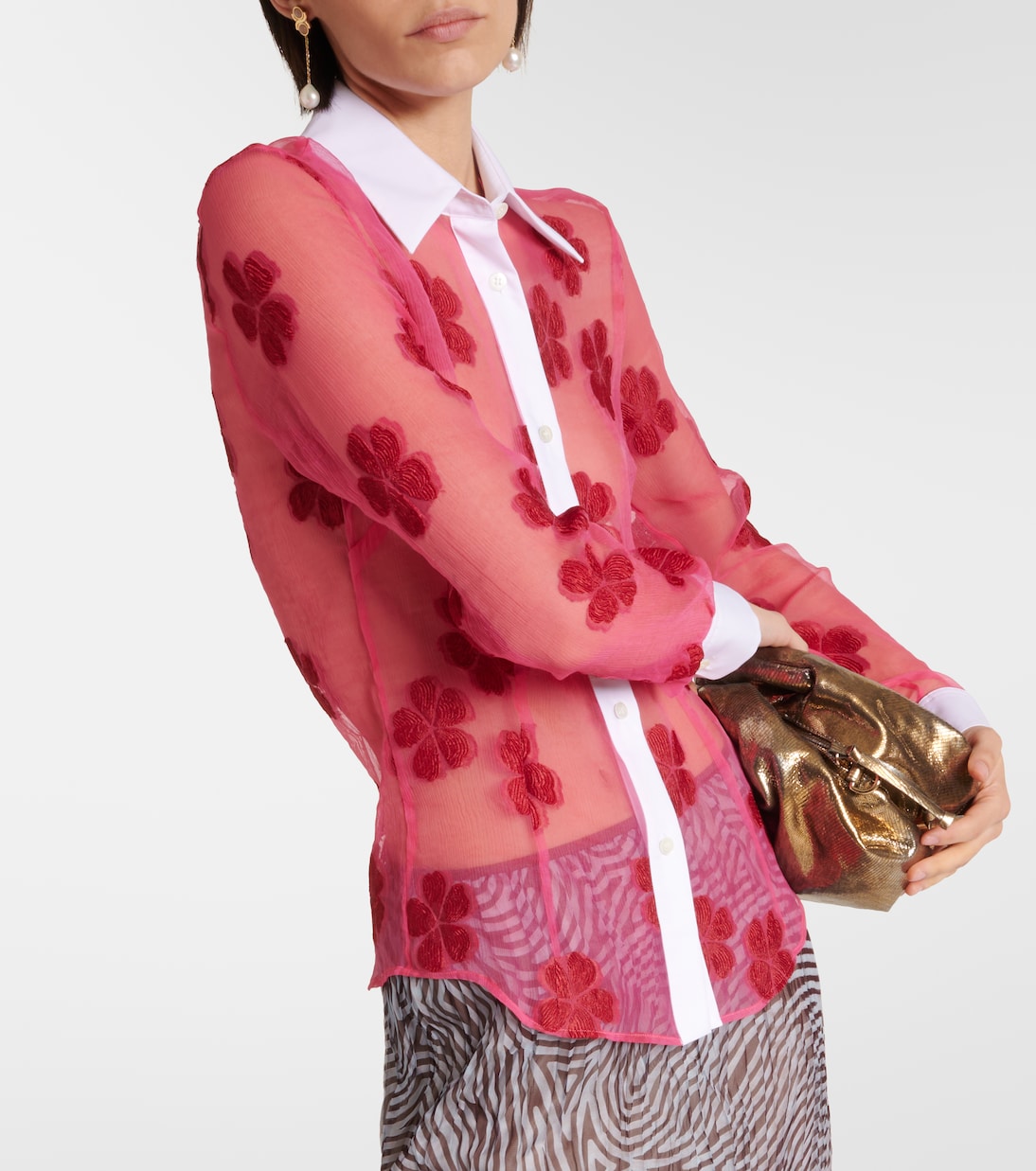 Camicia in jacquard di cotone | Dries Van Noten