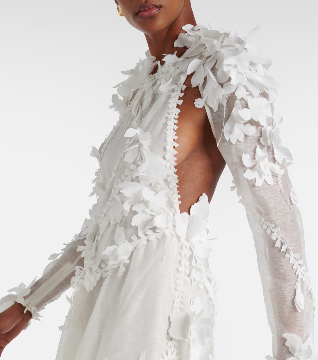 Midikleid Tranquillity aus Organza | Zimmermann