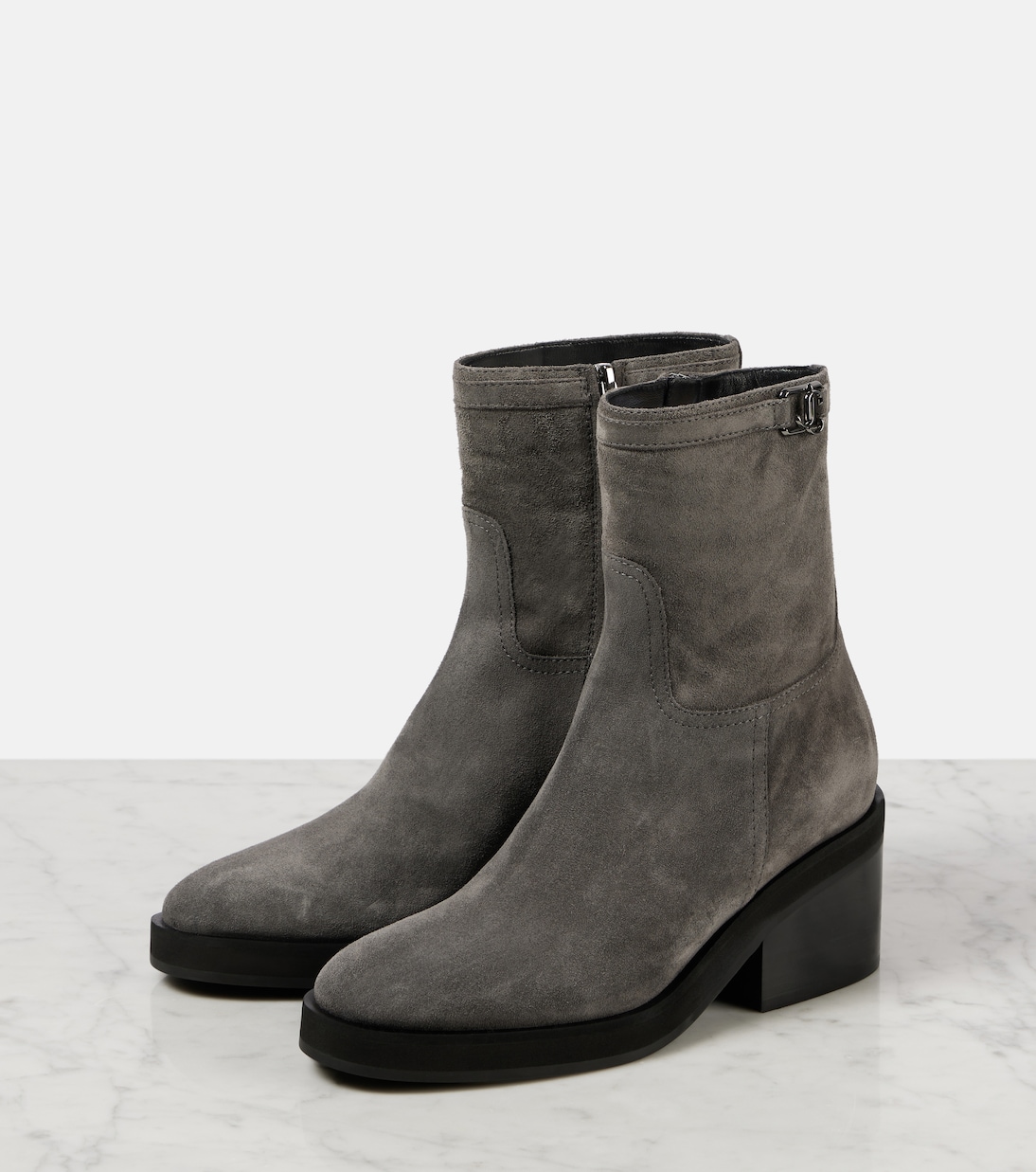 Yasmin 70 suede ankle boots | Jimmy Choo