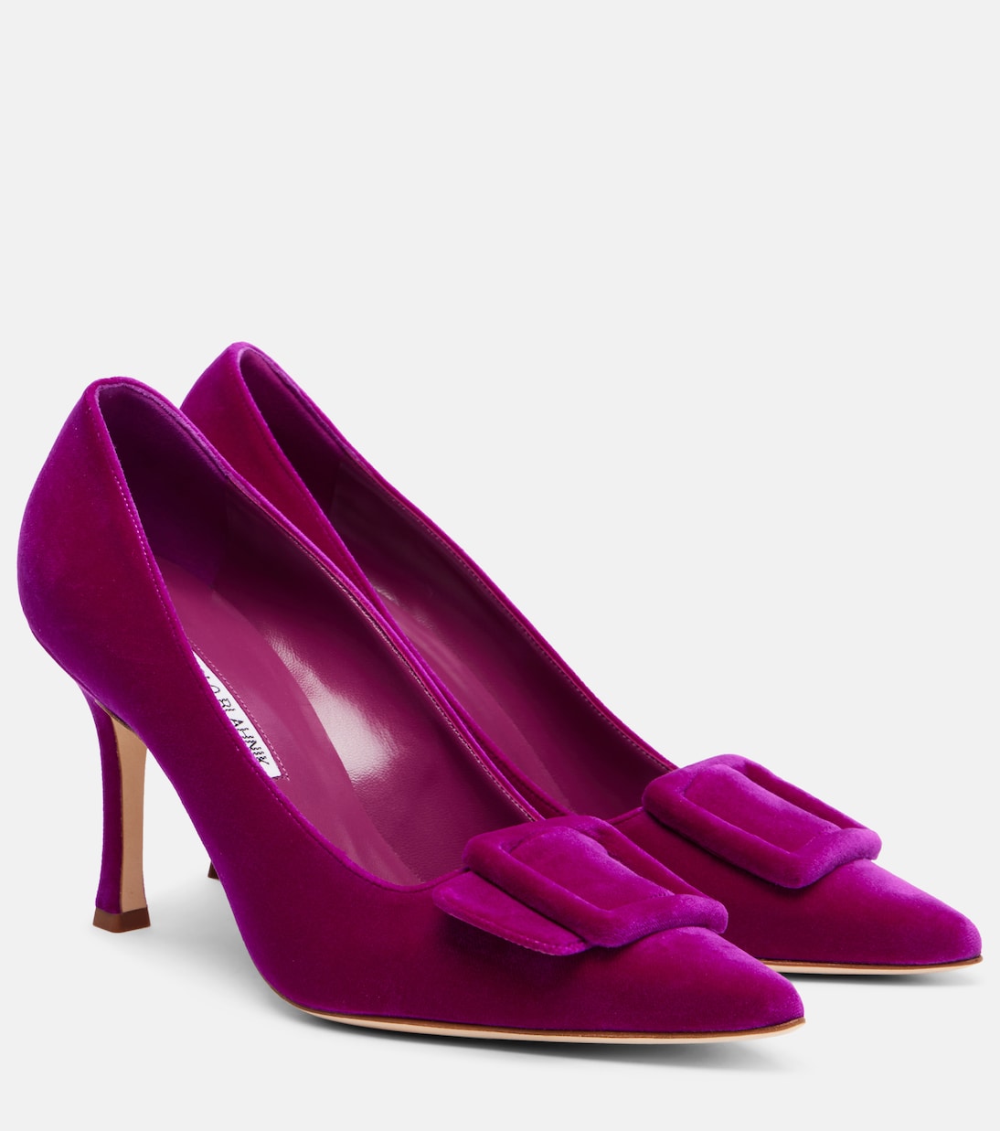 Pumps Maysale 90 in velluto | Manolo Blahnik