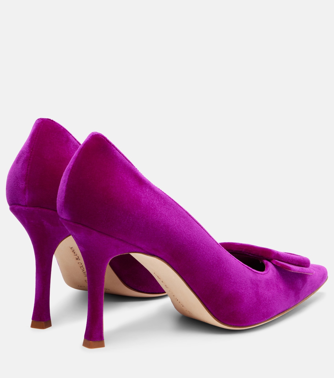 Pumps Maysale 90 in velluto | Manolo Blahnik