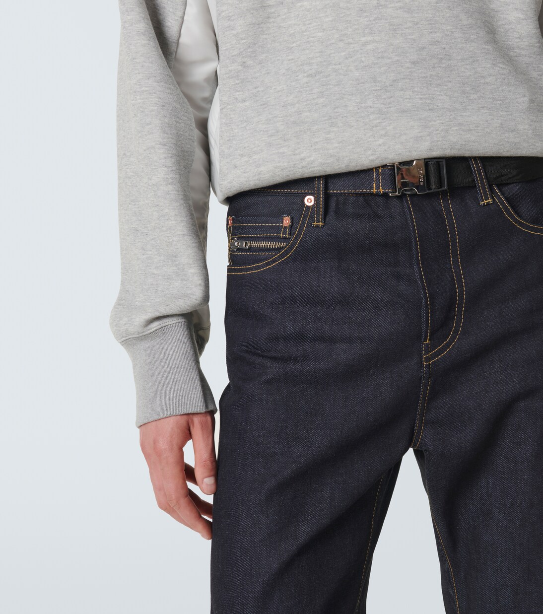 Jean droit à taille haute | Sacai