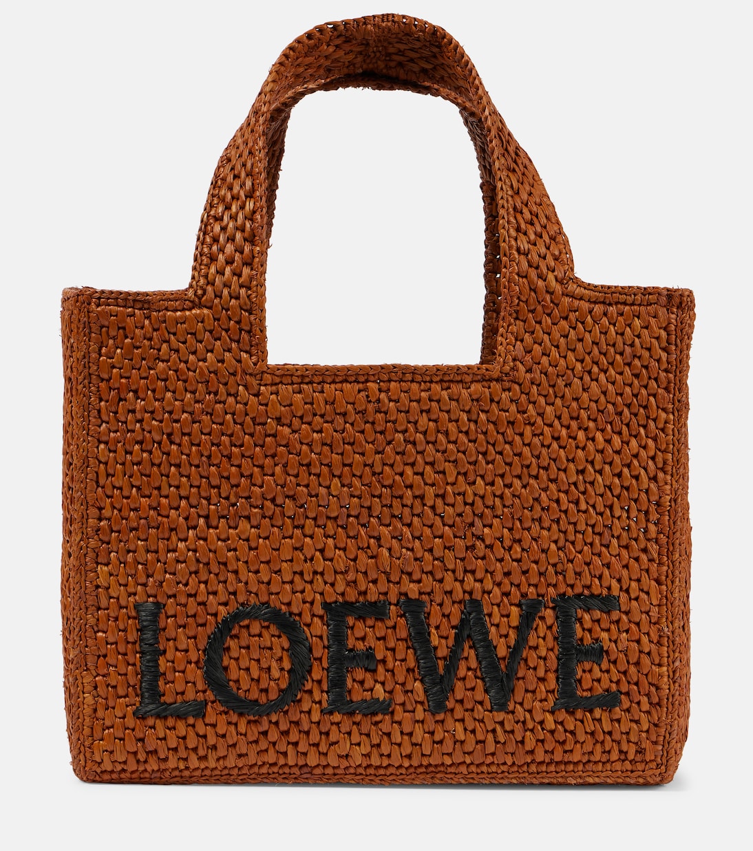 Cabas Paula’s Ibiza Font Small en raphia | Loewe