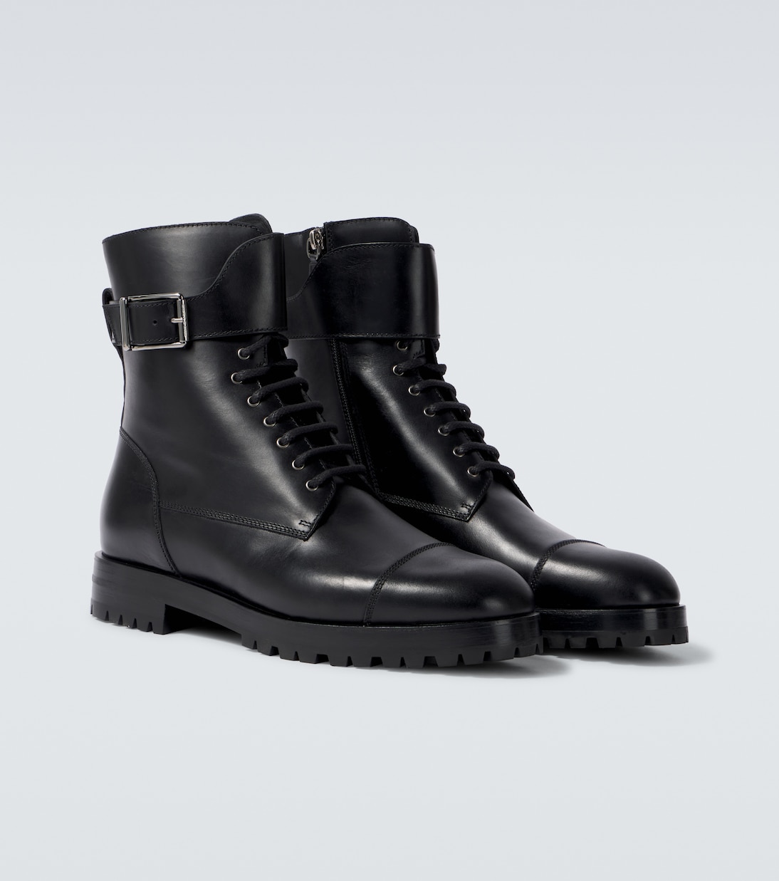 Schnürstiefel Buloko aus Leder | Manolo Blahnik