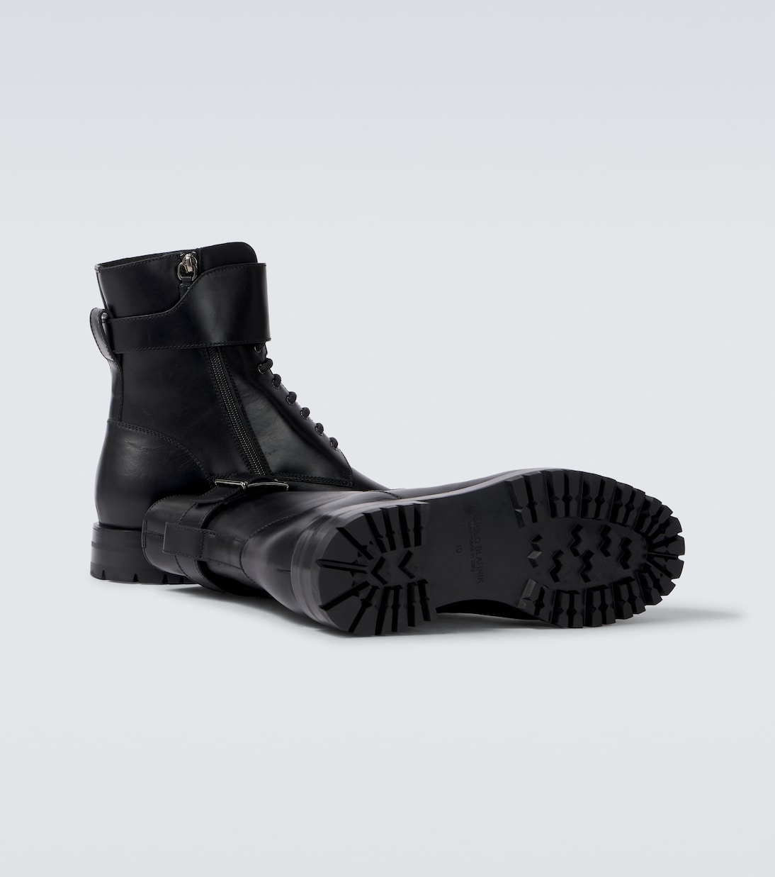 Schnürstiefel Buloko aus Leder | Manolo Blahnik